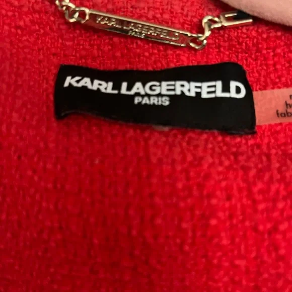 Karl Lagerfield Red Evening Jacket - Picture 4 of 7